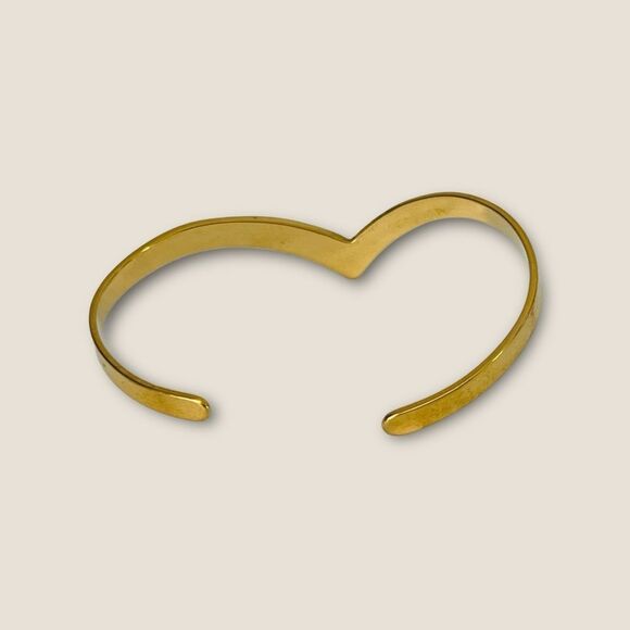 Gold plated open cuff bracelet choose one - Picture 9 of 10